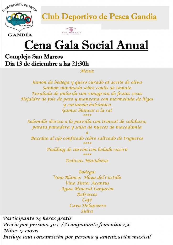 cena gala 2014